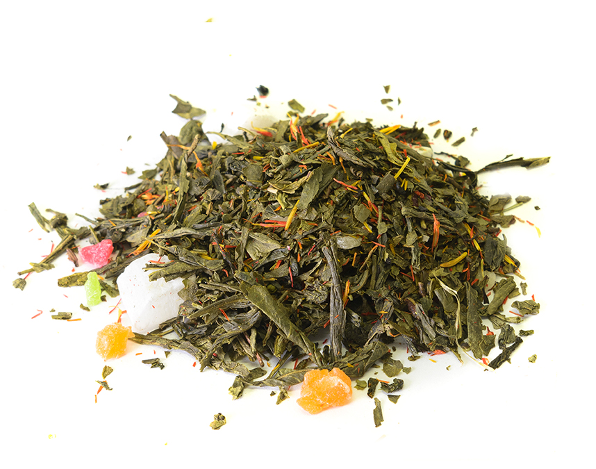 кокосовый остров (samovartime) / чай зеленый ароматизированный Ессентуки